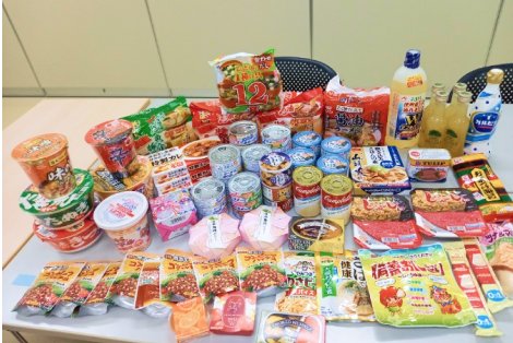フードバンクへ食品寄贈